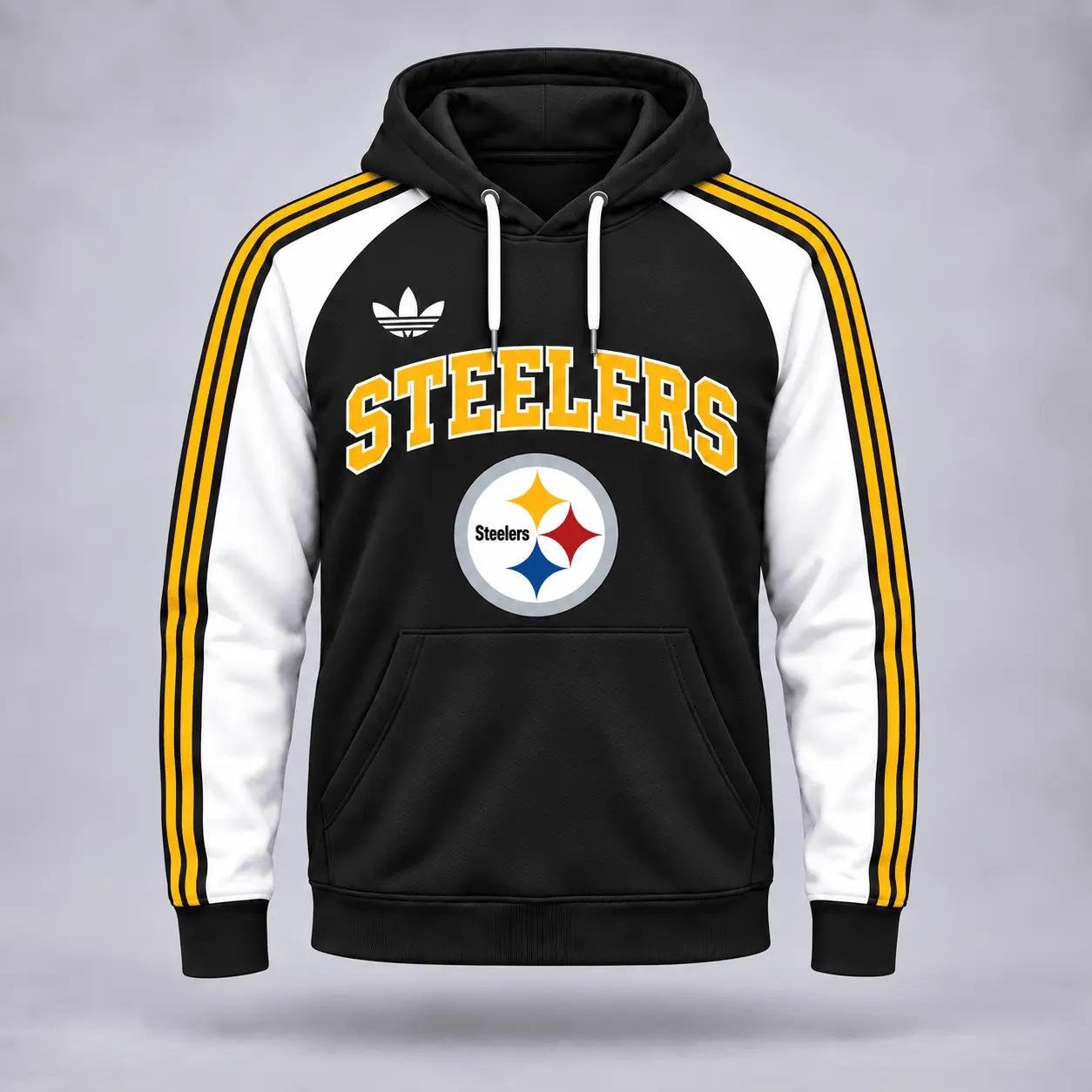 Pittsburgh Steelers | Premium NFL Classic Varsity Hoodie & Jogger Set NY - Image 2