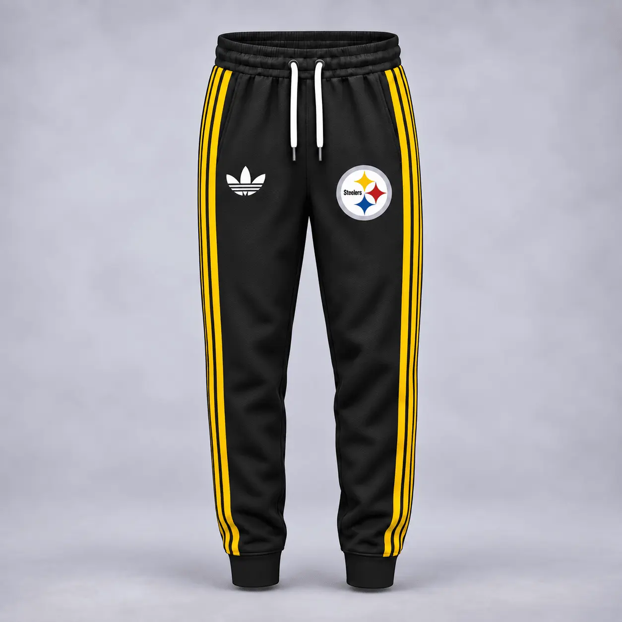Pittsburgh Steelers | Premium NFL Classic Varsity Hoodie & Jogger Set NY - Image 3