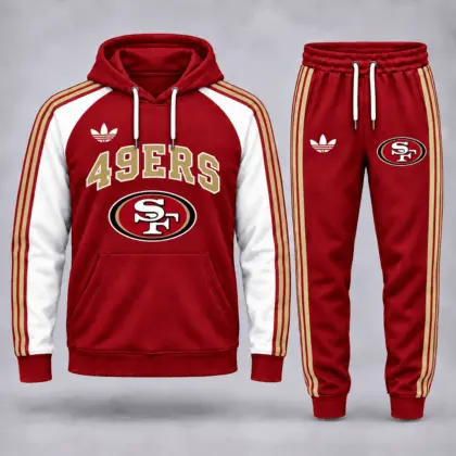San Francisco 49ers | Premium NFL Classic Varsity Hoodie & Jogger Set NY