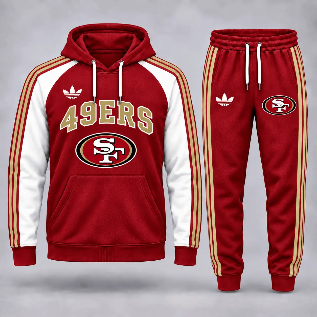 San Francisco 49ers | Premium NFL Classic Varsity Hoodie & Jogger Set NY