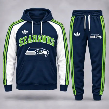Seattle Seahawks | Premium NFL Classic Varsity Hoodie & Jogger Set NY