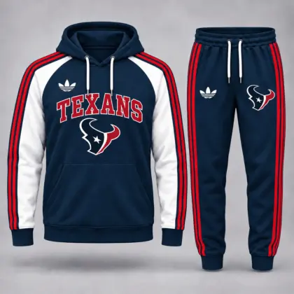 Houston Texans | Premium NFL Classic Varsity Hoodie & Jogger Set NY