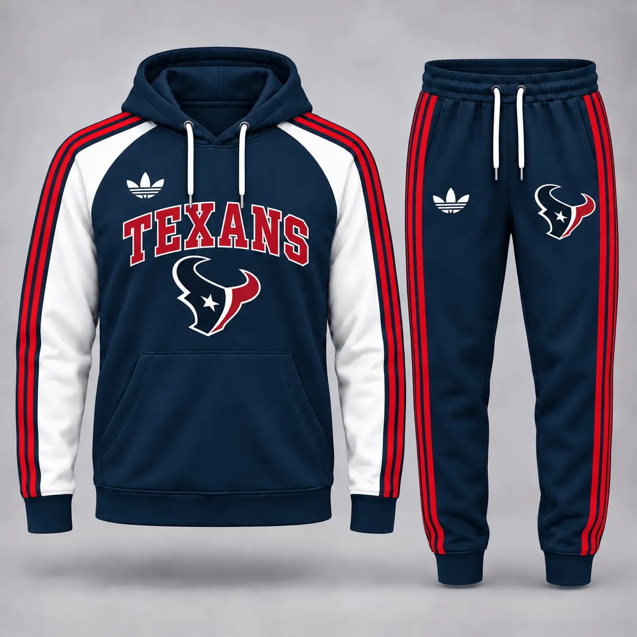 Houston Texans | Premium NFL Classic Varsity Hoodie & Jogger Set NY