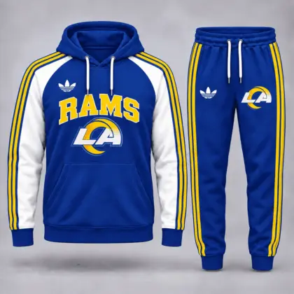 Los Angeles Rams | Premium NFL Classic Varsity Hoodie & Jogger Set NY