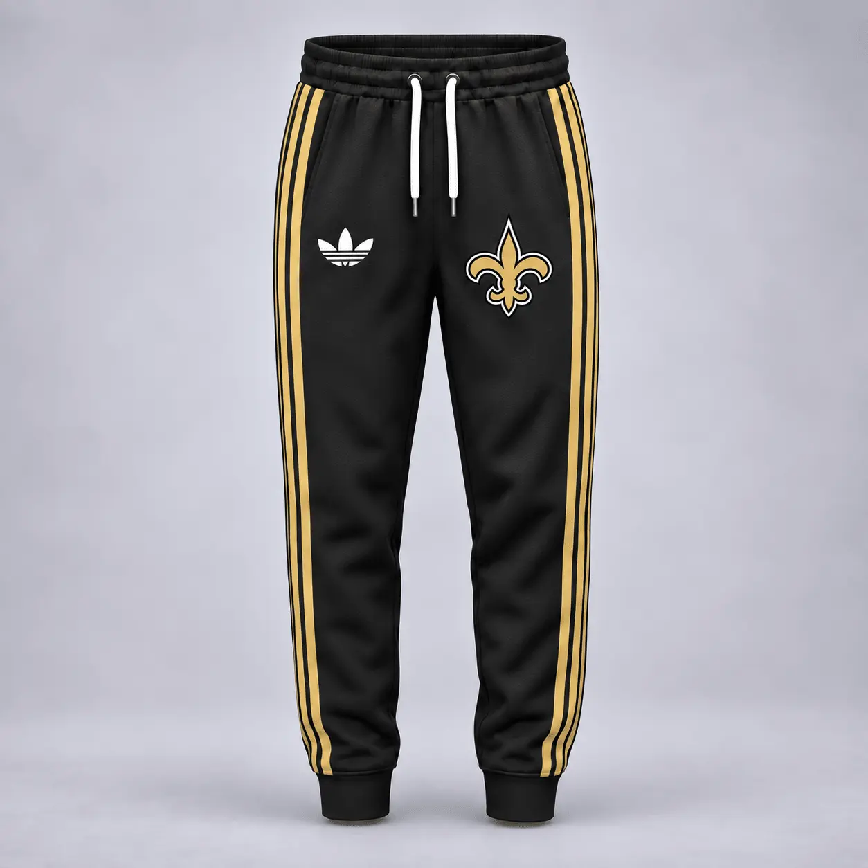 New Orleans Saints | Premium NFL Classic Varsity Hoodie & Jogger Set NY - Image 3