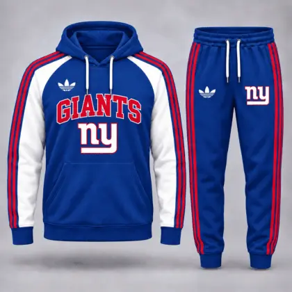 New York Giants | Premium NFL Classic Varsity Hoodie & Jogger Set NY
