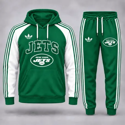 New York Jets | Premium NFL Classic Varsity Hoodie & Jogger Set NY