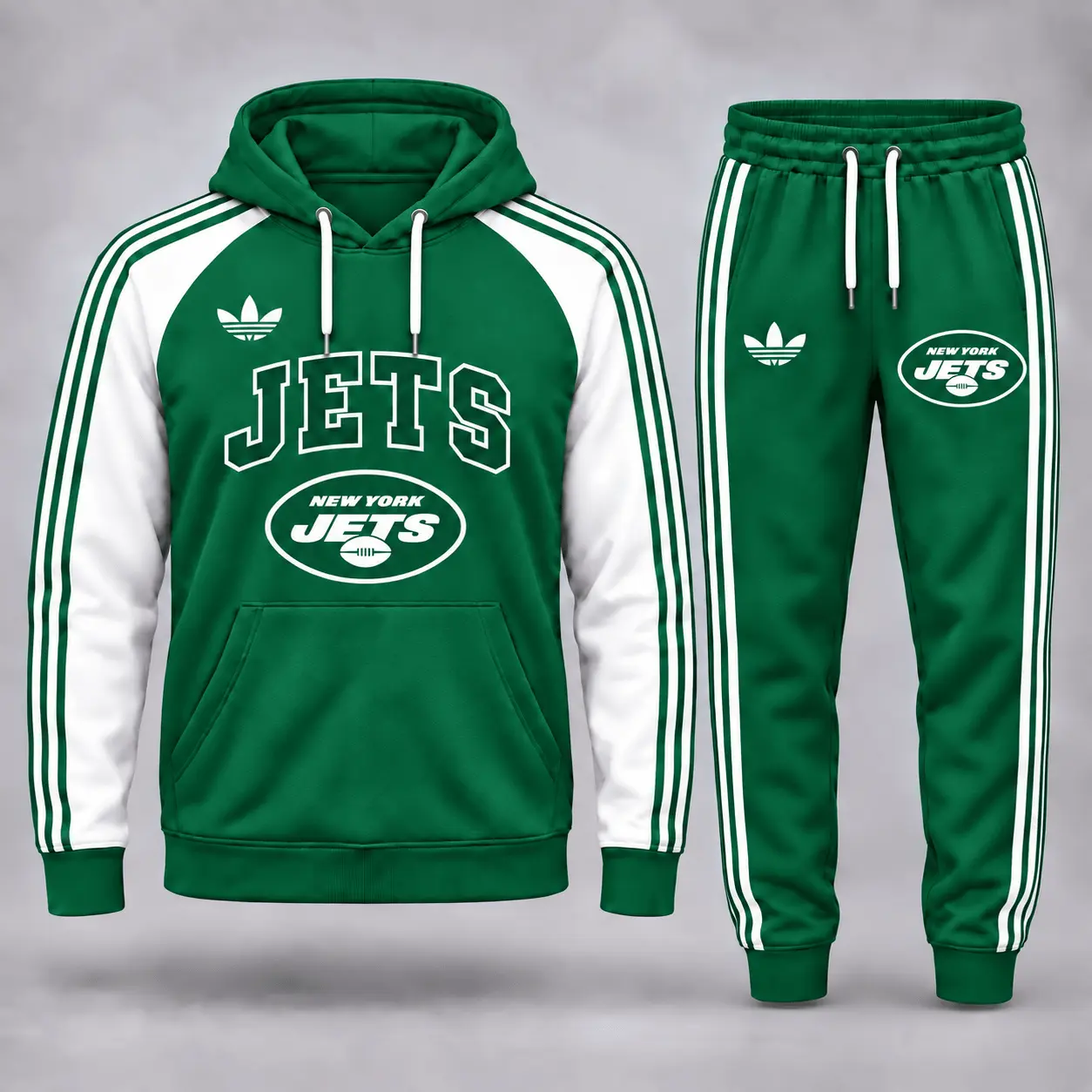 New York Jets | Premium NFL Classic Varsity Hoodie & Jogger Set NY