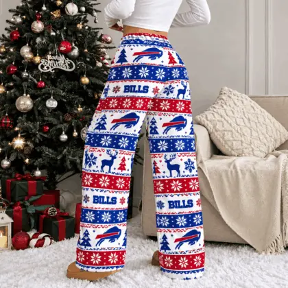 Buffalo Bills | Premium NFL Christmas Casual Pants TD