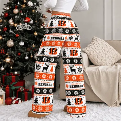 Cincinnati Bengals | Premium NFL Christmas Casual Pants TD