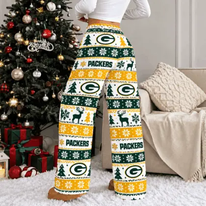 Green Bay Packers | Premium NFL Christmas Casual Pants TD