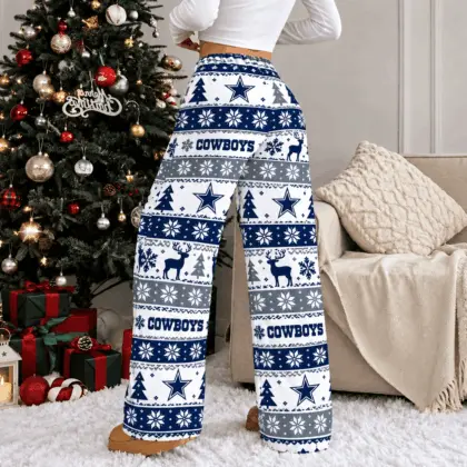 Dallas Cowboys | Premium NFL Christmas Casual Pants TD