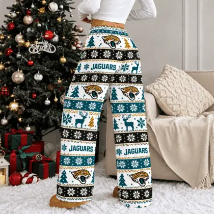 Jacksonville Jaguars | Premium NFL Christmas Casual Pants TD