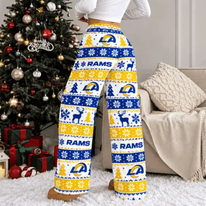 Los Angeles Rams | Premium NFL Christmas Casual Pants TD