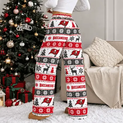 Tampa Bay Buccaneers | Premium NFL Christmas Casual Pants TD