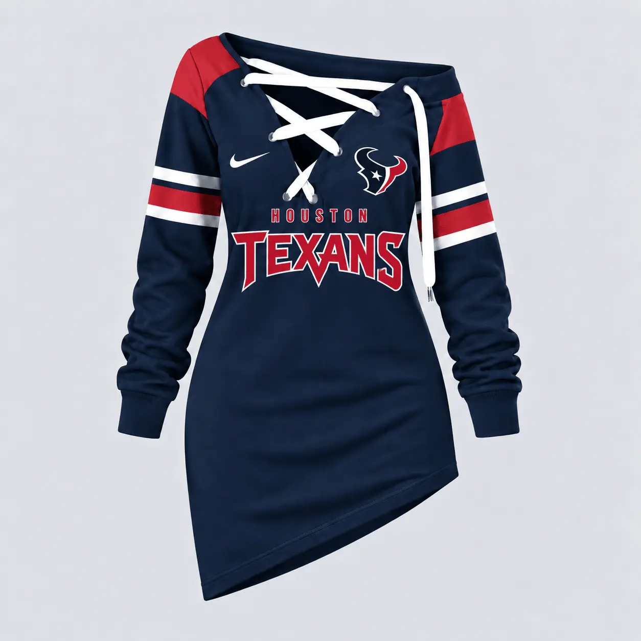 Houston Texans | Premium NFL Game Day Spirit Lace-Up Sweatshirt TD