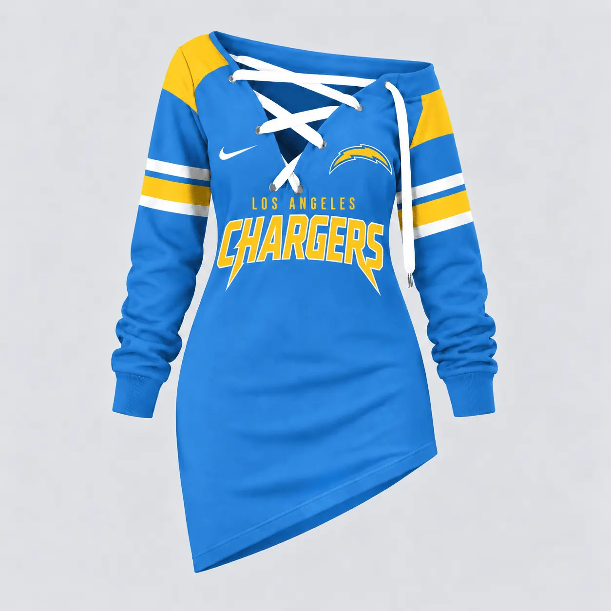 Los Angeles Chargers | Premium NFL Game Day Spirit Lace-Up Sweatshirt TD
