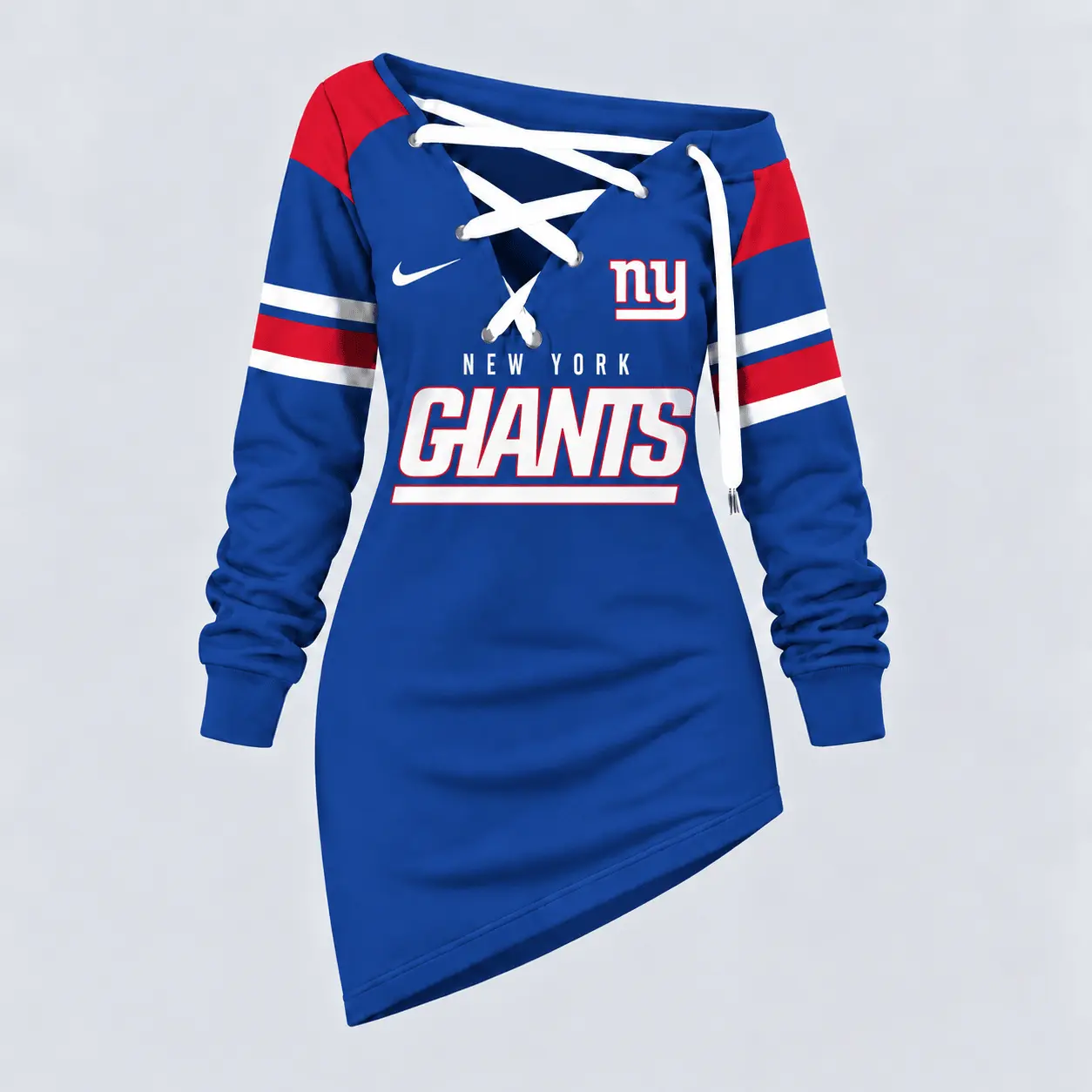 New York Giants | Premium NFL Game Day Spirit Lace-Up Sweatshirt TD