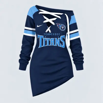 Tennessee Titans | Premium NFL Game Day Spirit Lace-Up Sweatshirt TD
