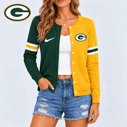 Green Bay Packers | Premium NFL Team Spirit Cardigan NY