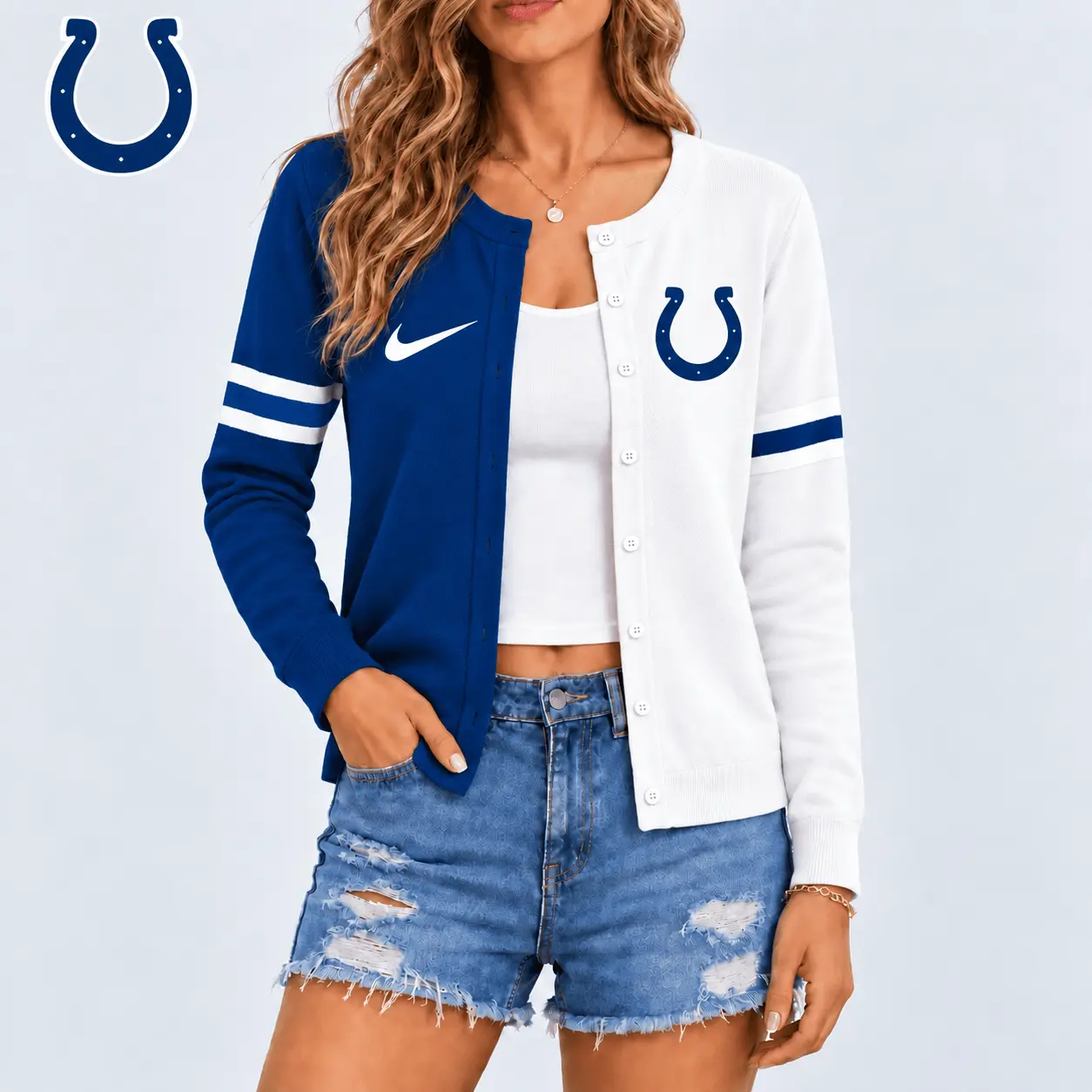 Indianapolis Colts | Premium NFL Team Spirit Cardigan NY