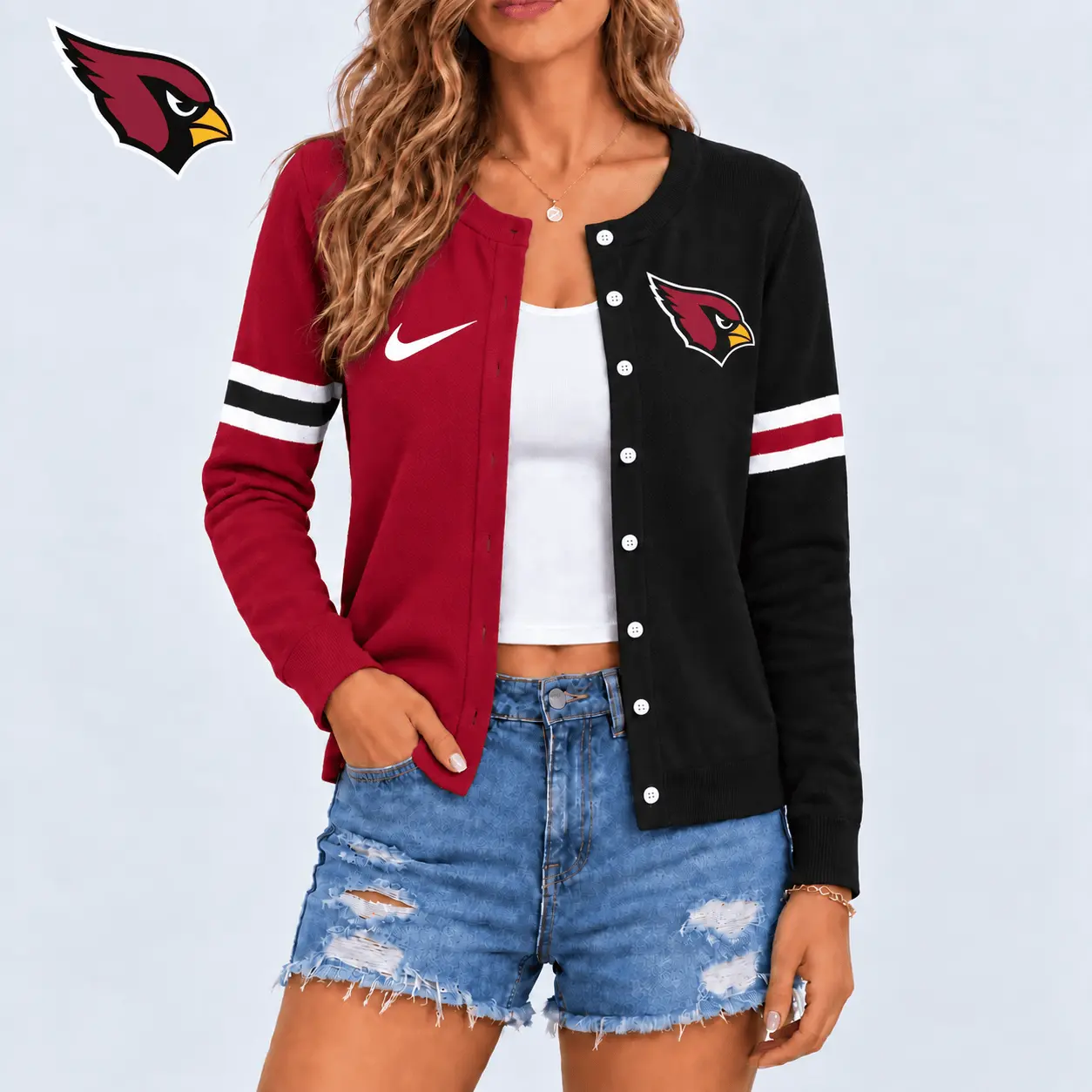 Arizona Cardinals | Premium NFL Team Spirit Cardigan NY