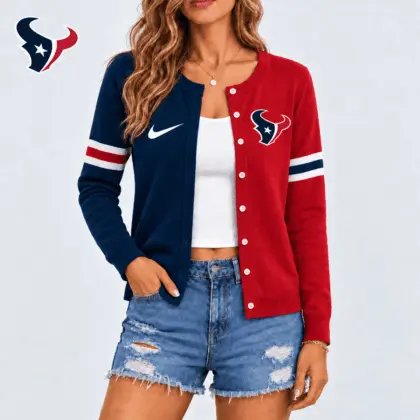 Houston Texans | Premium NFL Team Spirit Cardigan NY