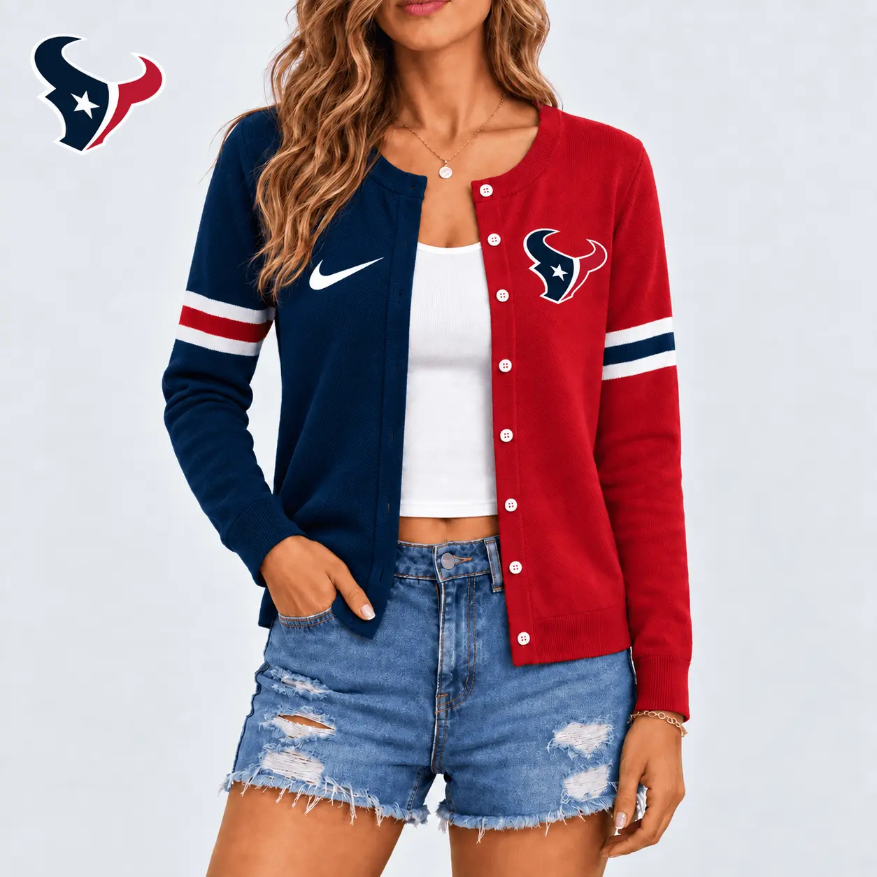 Houston Texans | Premium NFL Team Spirit Cardigan NY
