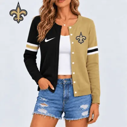 New Orleans Saints | Premium NFL Team Spirit Cardigan NY