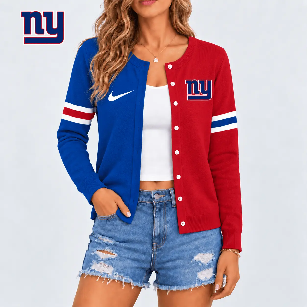 New York Giants | Premium NFL Team Spirit Cardigan NY