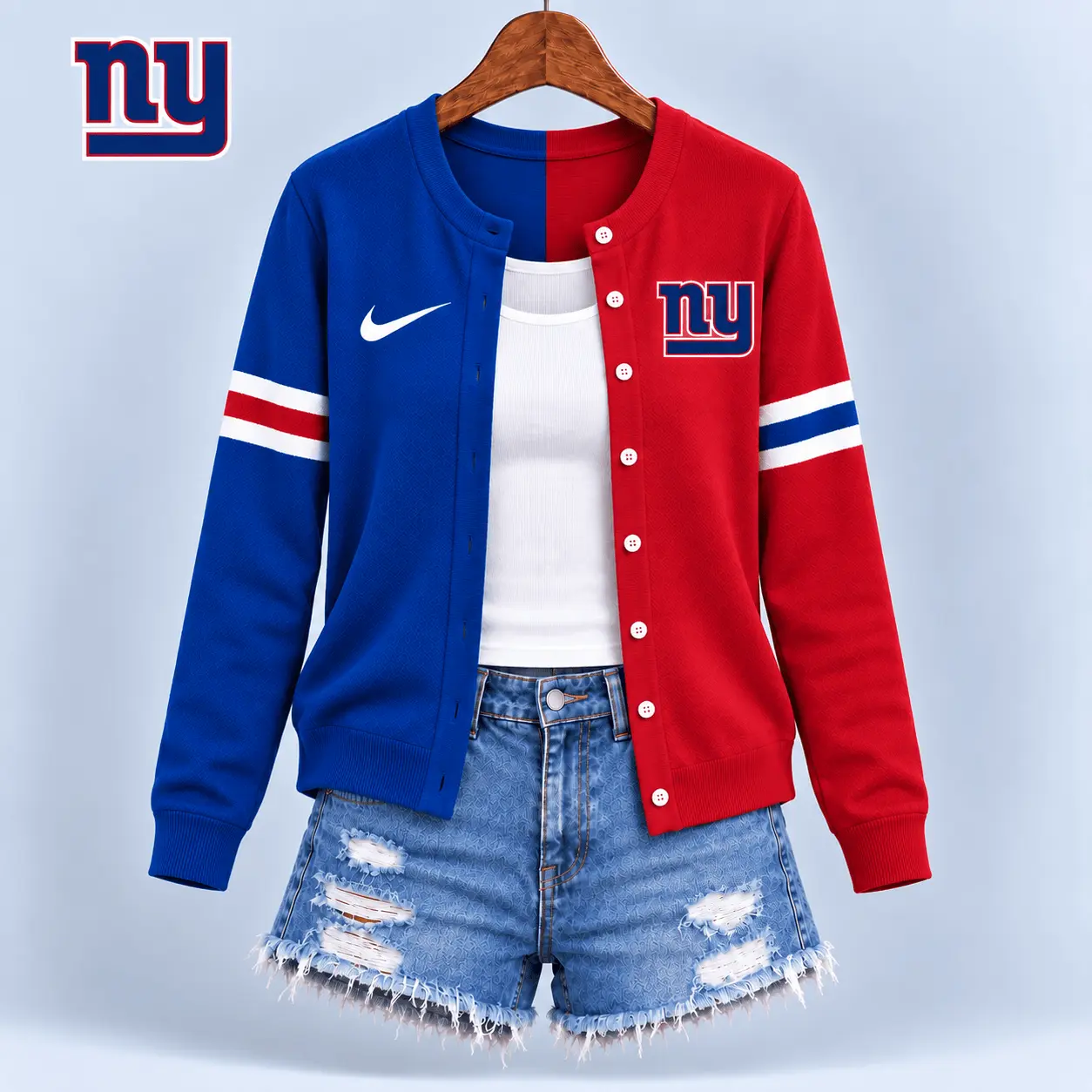 New York Giants | Premium NFL Team Spirit Cardigan NY - Image 2