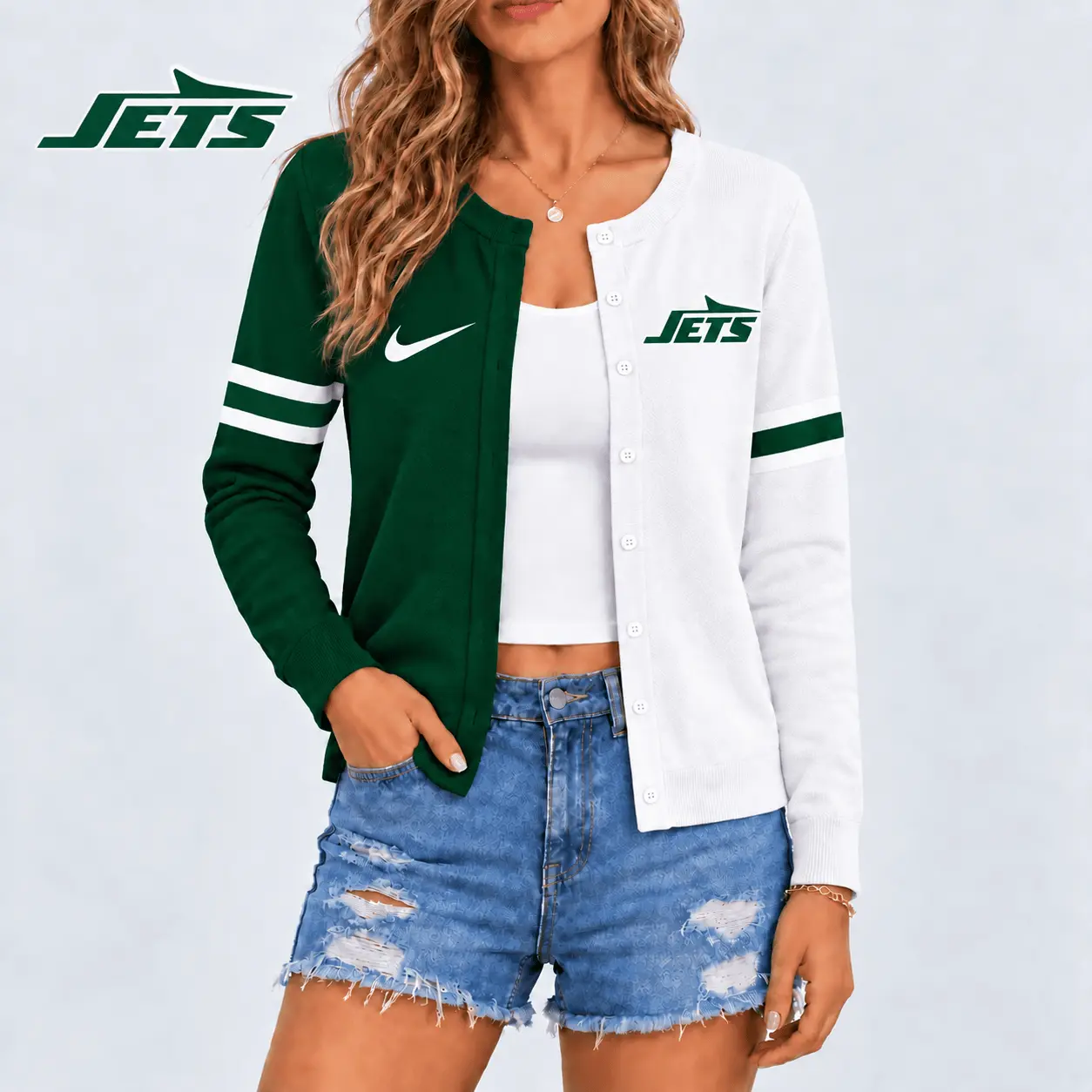 New York Jets | Premium NFL Team Spirit Cardigan NY