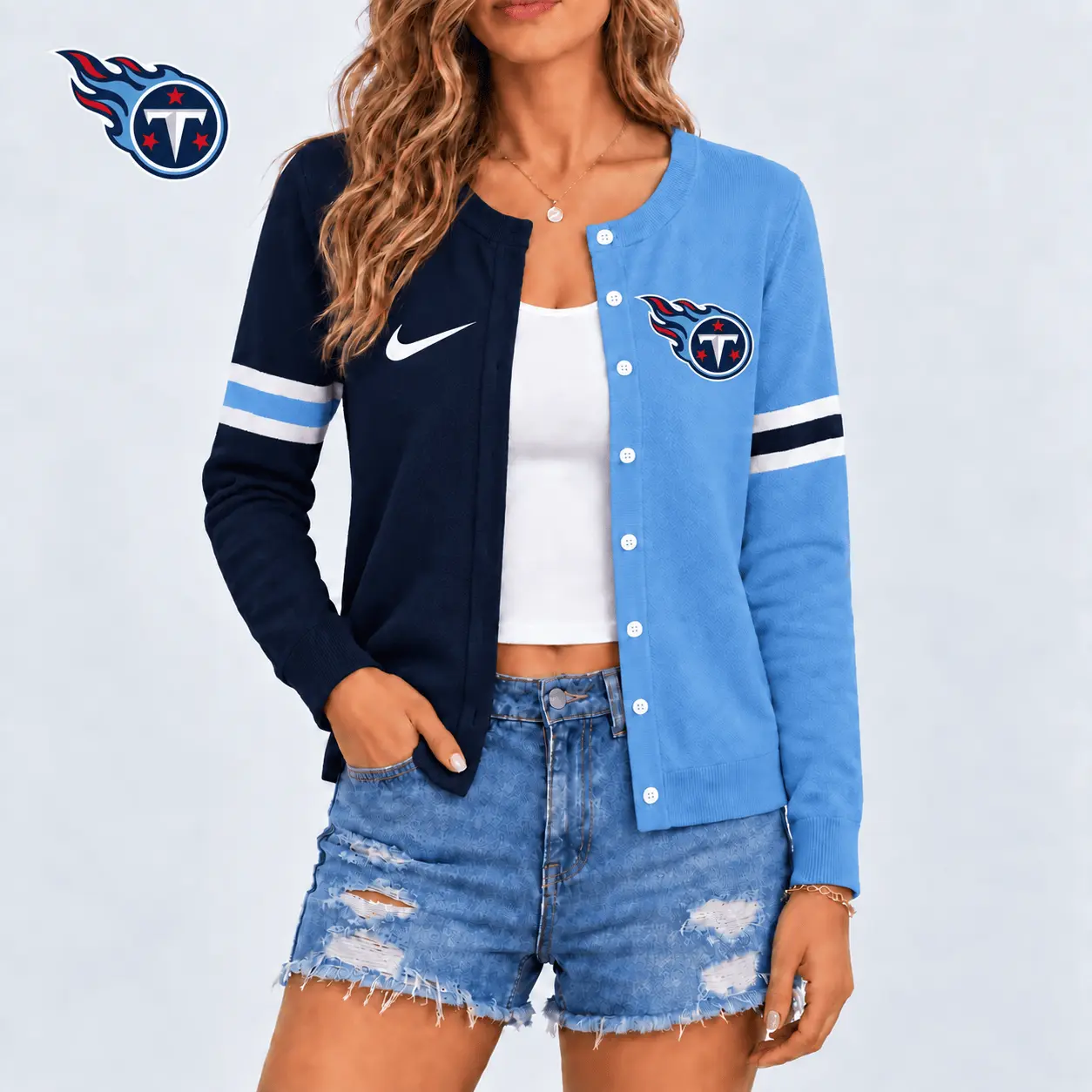 Tennessee Titans | Premium NFL Team Spirit Cardigan NY