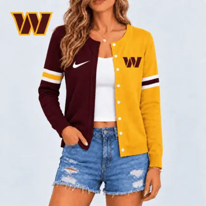 Washington Commanders | Premium NFL Team Spirit Cardigan NY