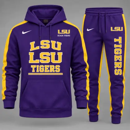 LSU Tigers | Premium NCAA Classic Tracksuit Set TD