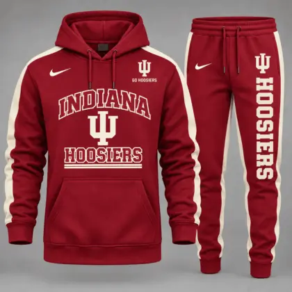 Indiana Hoosiers | Premium NCAA Classic Tracksuit Set TD
