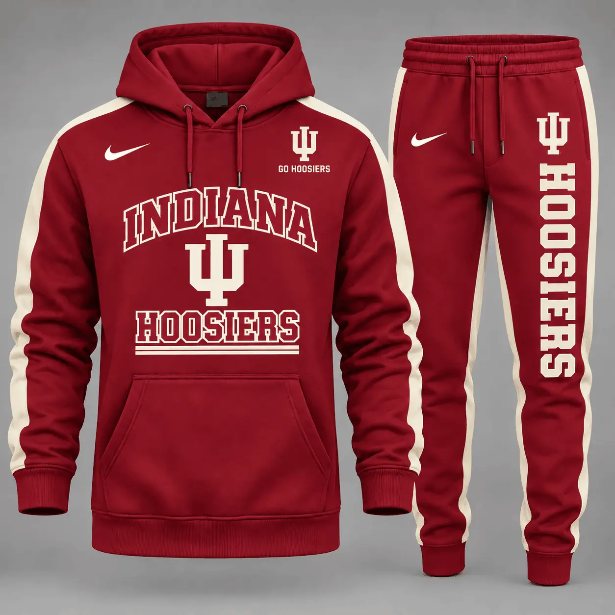 Indiana Hoosiers | Premium NCAA Classic Tracksuit Set TD