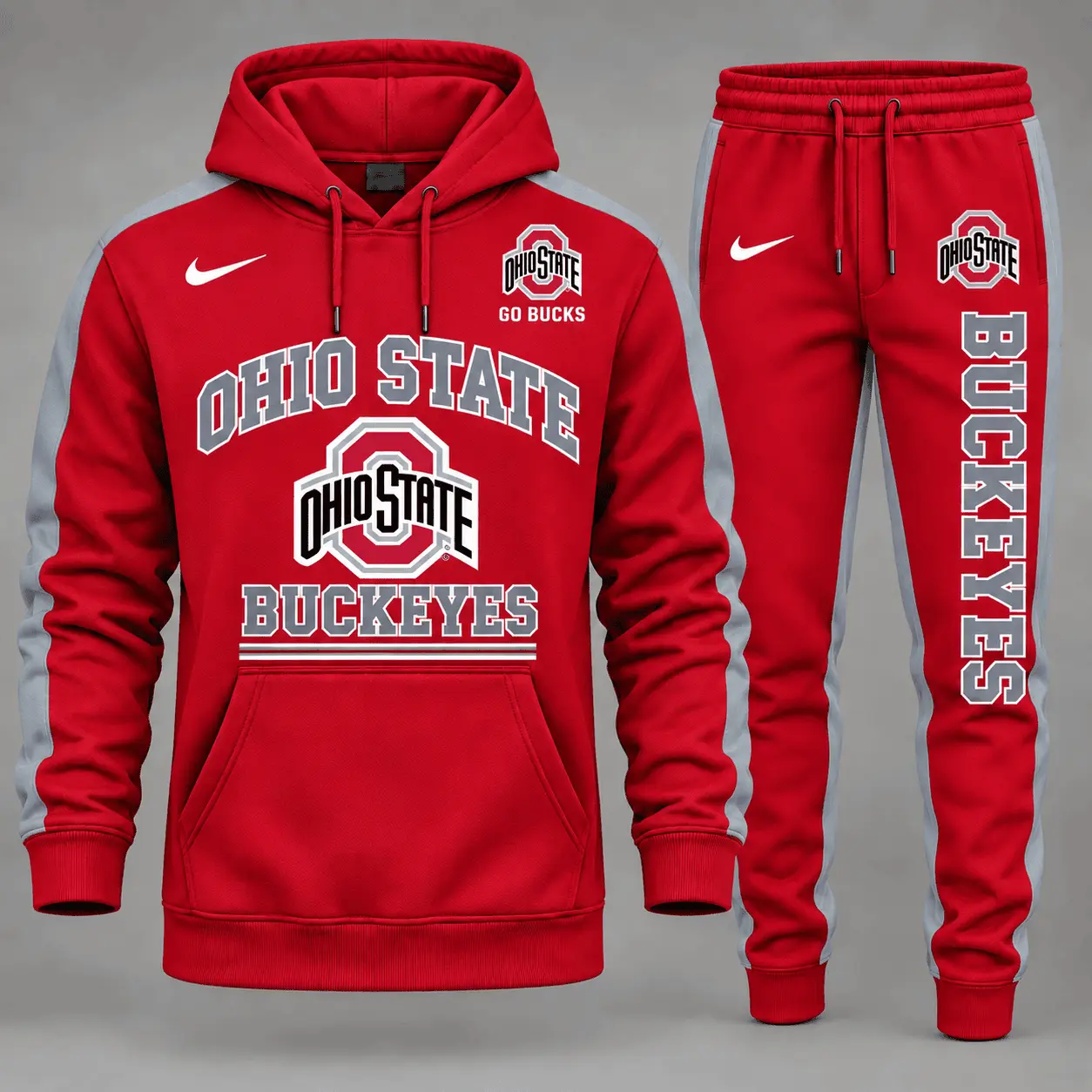 Ohio State Buckeyes | Premium NCAA Classic Tracksuit Set TD