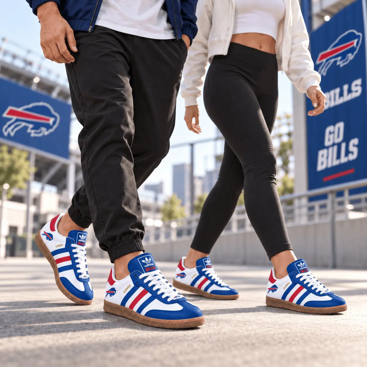 Buffalo Bills | Premium NFL Game Day Samba Shoes NY - Image 2
