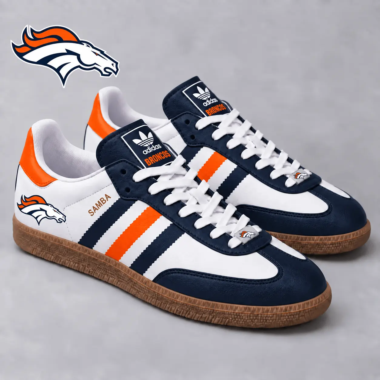Denver Broncos | Premium NFL Game Day Samba Shoes NY