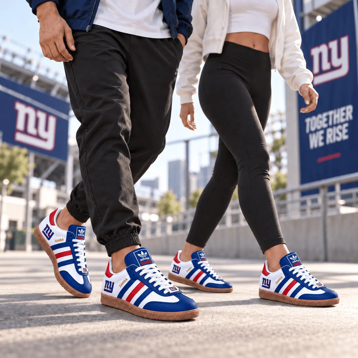 New York Giants | Premium NFL Game Day Samba Shoes NY - Image 2
