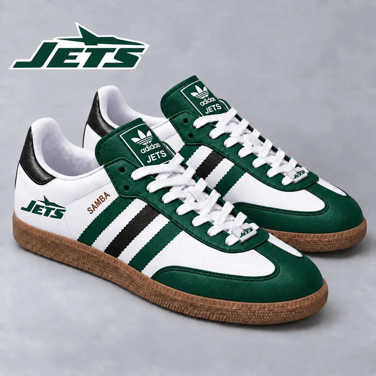 New York Jets | Premium NFL Game Day Samba Shoes NY