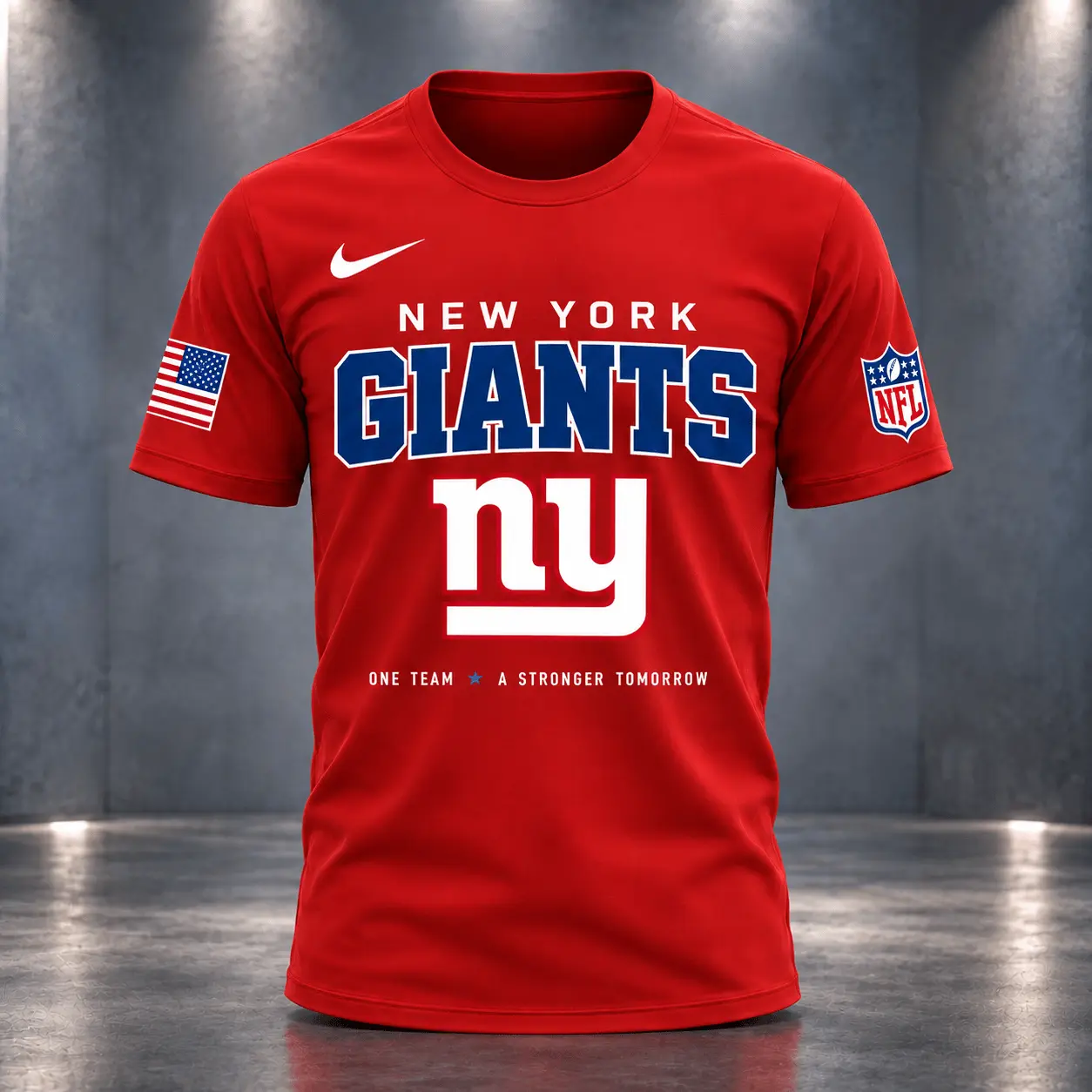 New York Giants | Premium NFL Red Friday 3D Shirt NY - Image 2