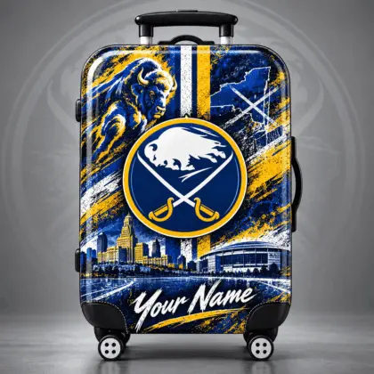 Buffalo Sabres | Premium NHL Personalized Arena Pride Luggage Cover NDN