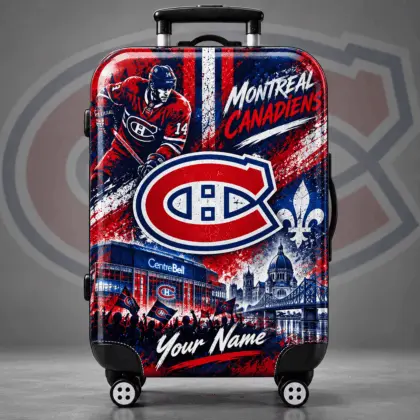 Montreal Canadiens | Premium NHL Personalized Arena Pride Luggage Cover NDN