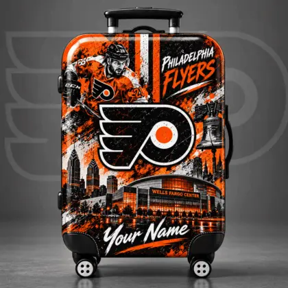 Philadelphia Flyers | Premium NHL Personalized Arena Pride Luggage Cover NDN