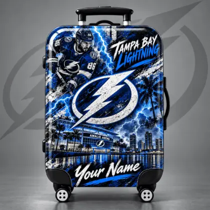 Tampa Bay Lightning | Premium NHL Personalized Arena Pride Luggage Cover NDN