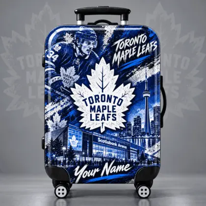 Toronto Maple Leafs | Premium NHL Personalized Arena Pride Luggage Cover NDN