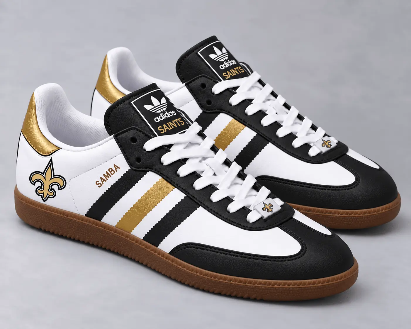 New Orleans Saints | Premium NFL Game Day Samba Shoes NY