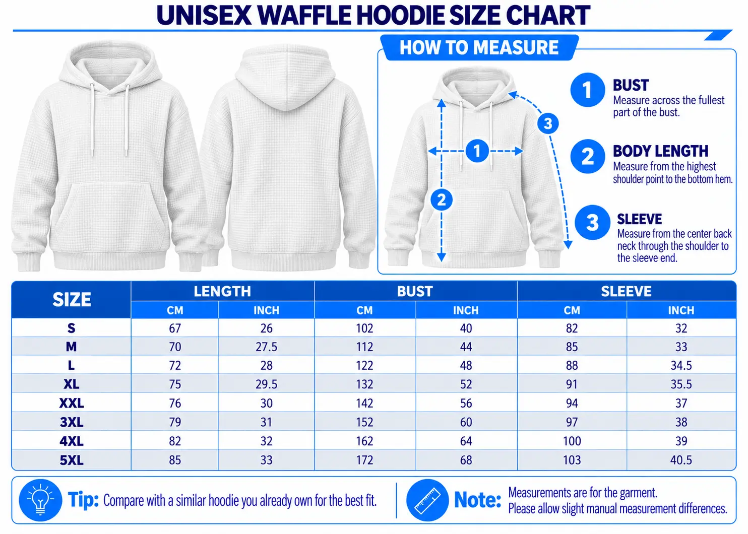 Kansas City Chiefs | NFL Stripe Trim Waffle Hoodie - Image 2